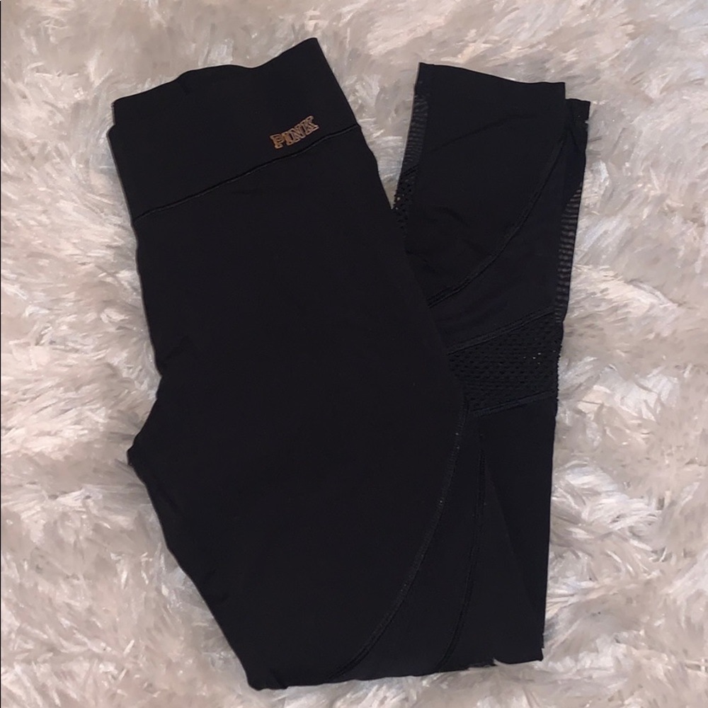 Black PINK mesh leggings. Good condition